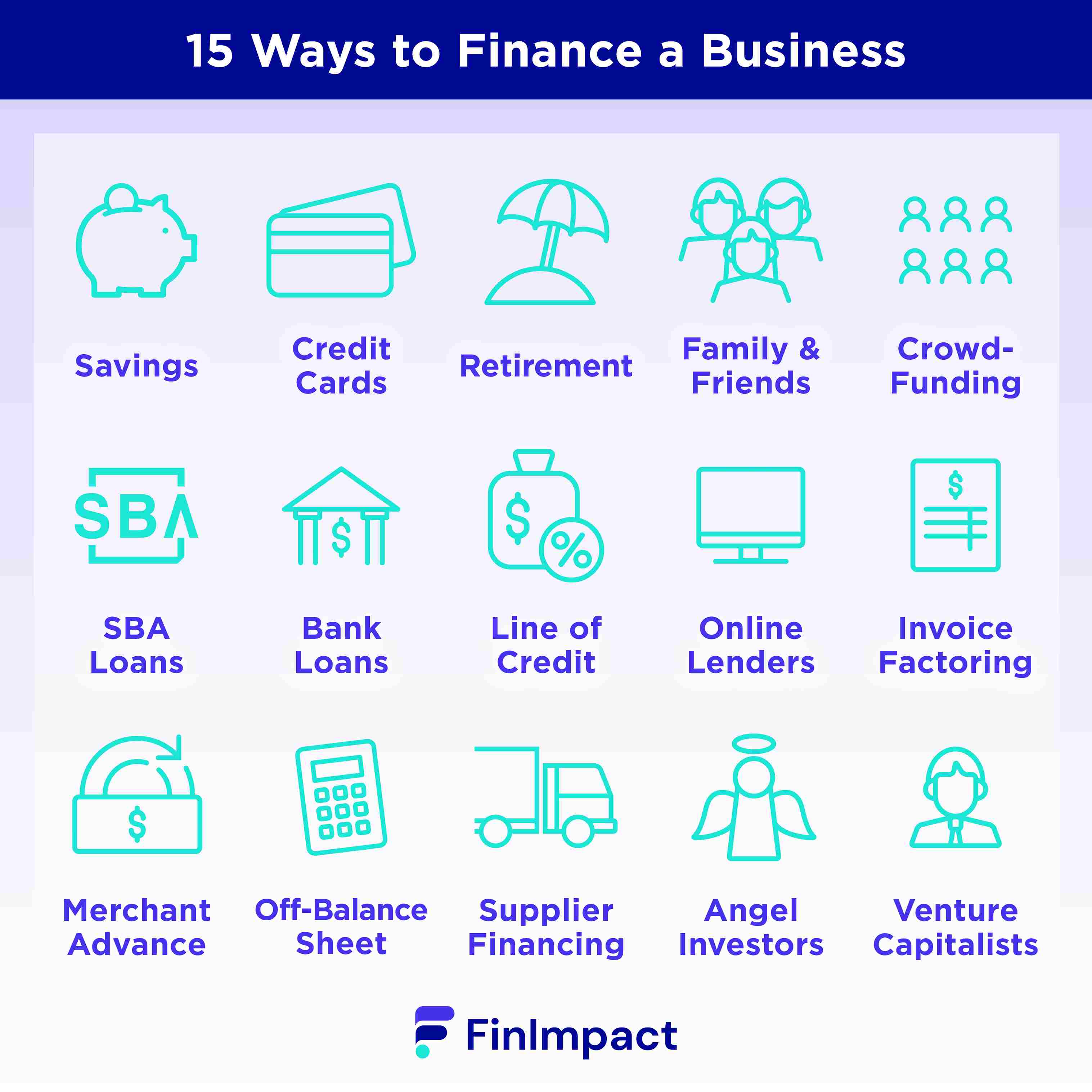 ways to finance a business