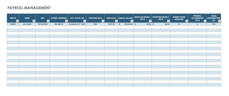 payroll management