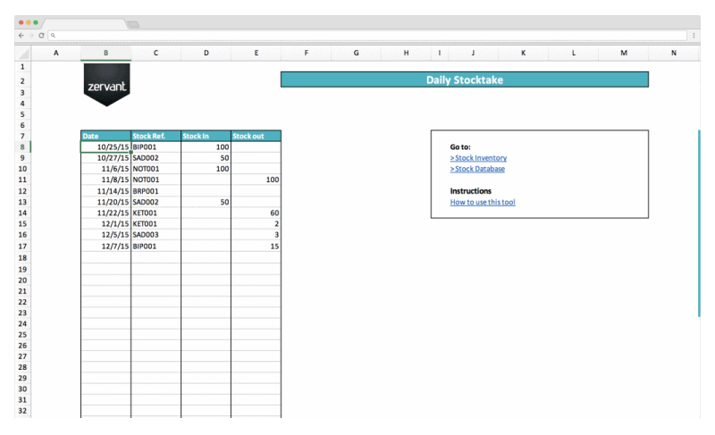 Income Statement Template - Zervant