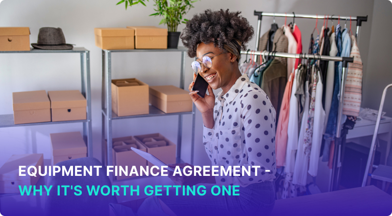 Equipment finance agreement