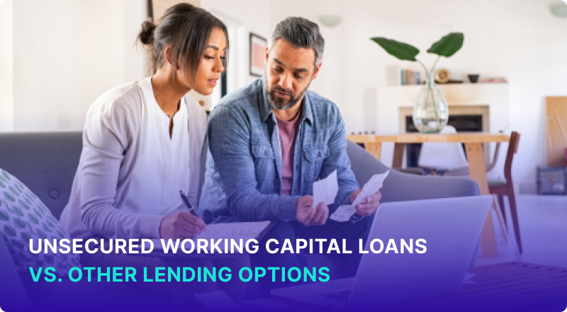 Unsecured working capital loan